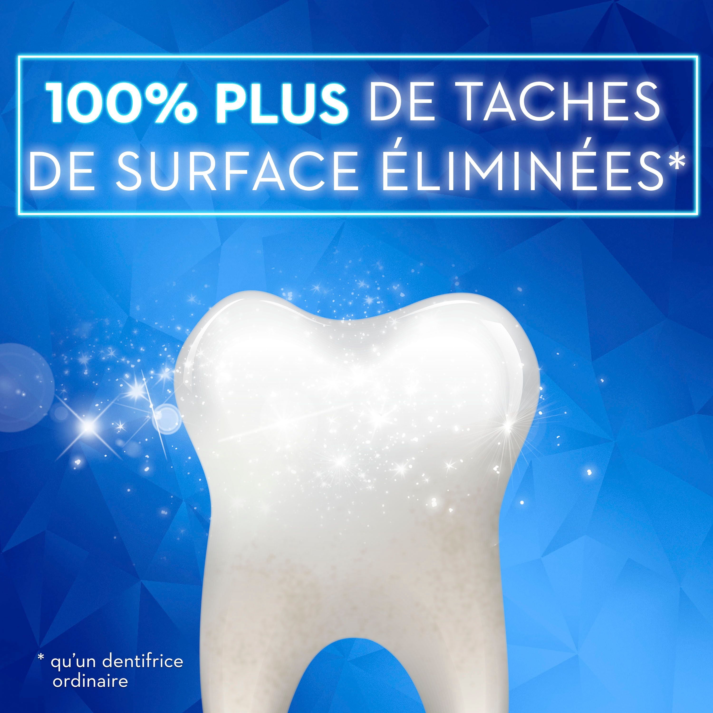 Crest 3D White Brilliance Dentifrice Violet pour le Blanchiment des Dents, Menthe Lumineuse