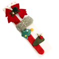 thumbnail image 1 of Barrettes de Noël Festives : 3 Pcs Accessoires pour Cheveux avec Bande à Claquer, 1 of 4