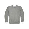thumbnail image 1 of Jerzees Youth Fleece Crew Sweatshirt, Oxford, Medium, 1 of 4