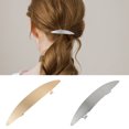 thumbnail image 3 of Ladies Hair Barrette Arcuate Fashion Slender Creative Hair Clip Hair Accessories, 3 of 8