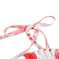 thumbnail image 4 of Baby Sleeveless High Waist Summer Infants Floral Romper+Headband, 4 of 7