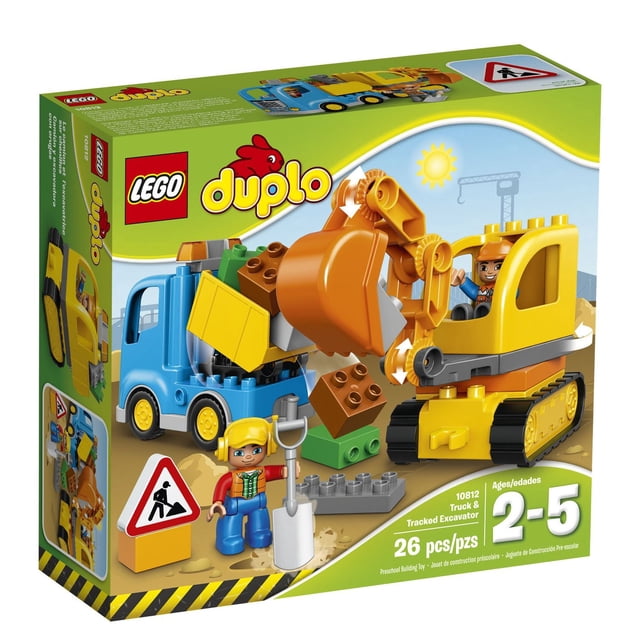 LEGO DUPLO Town - Truck & Tracked Excavator (10812)