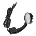 thumbnail image 1 of Fish Tank Clip Light 5W 5V 12 LEDs Blue White Light High Brightness Adjustable Angle USB Clamp Aquarium Light, 1 of 7