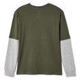 thumbnail image 2 of George Boys' Long Sleeve Fooler Tee, 2 of 2