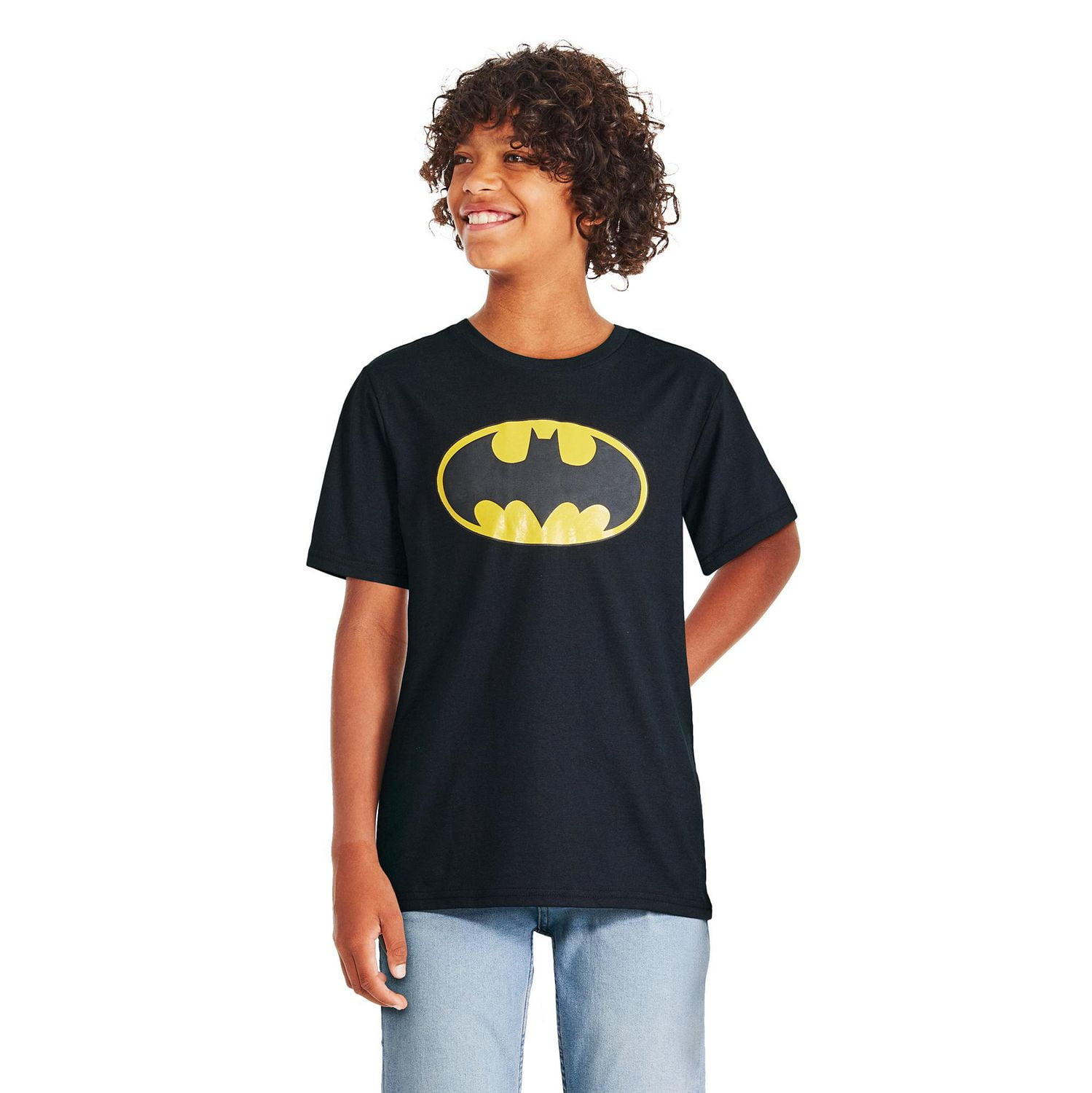 T-shirt avec imprimé Batman pour garçons
