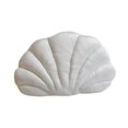 thumbnail image 3 of Siruishop Seashell Shape Pillow Comfortable for Living Room Versatile Decorative White, 3 of 8