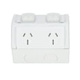 thumbnail image 3 of CUITING Prise Étanche 3 Trous Prise d'Alimentation Prise Standard AU 220V 15A pour Extérieur, 3 of 7