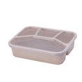 thumbnail image 2 of RYRDWP Lunch Box Reusable 4-Compartment Plastic Divided Food Storage Container Boxes, 2 of 2