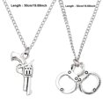 thumbnail image 3 of Best Friend Necklaces In Engraved Necklace For 2 Friendship Valentines Day GiftsThe Best Gift for A Loved One, 3 of 7