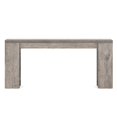 thumbnail image 4 of Fnova Table Console Style Ferme de 70,9 Pouces pour Entrée, Longue Table d'Entrée Étroite en Bois, Assemblage Facile, Gris, 4 of 13
