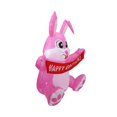 thumbnail image 3 of MesaSe 5 FT Lighted Bunny Hold Happy Easter Banner Inflatables Inflatable Easter Decoration   Cute Rabbit Blow Up Indoor Outdoor for Holiday Lawn Yard Garden Outside Decorations, 3 of 5