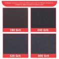 thumbnail image 4 of 20 Pcs Sandpapers Sanding Sponge Sanding Pads Foam Fine Sanding Pads For Automotive Car Crafts Wood, 4 of 6