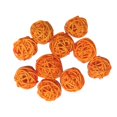 thumbnail image 4 of 10Pcs Embellissements de Couleur Fraîche Partie de Mariage en Osier Rotin orange, 4 of 6