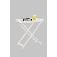 thumbnail image 2 of Table Pliante à Plateau avec Fini Blanc, 2 of 4