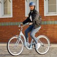 thumbnail image 2 of VIRIBUS Vélo de Plage pour Femmes 26 Pouces Selle et Guidon Réglables Bleu Poussiéreux, 2 of 14