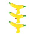 thumbnail image 1 of CHOK 3pcs Banana Water Guns Mini Cartoon Squirt Guns for Kids, 1 of 9