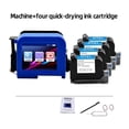 thumbnail image 1 of Mini portable printer, batch label inkjet printing, 2D code barcode pattern printing, fast drying color fading easily, 1 of 3