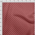 thumbnail image 4 of oneOone Popeline de Coton Bordeaux Tissu Chaussettes Rétro Projets d'Artisanat Tissu de Déco Imprimé au Yard 42 Pouces de Large, 4 of 5