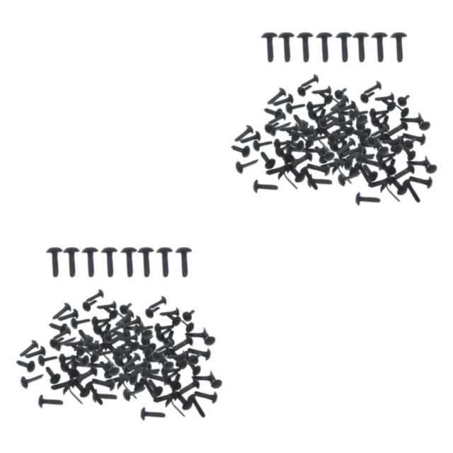 Youkk Vibrant Paper Fasteners Brads for Scrapbook Making 200 Pieces Style A 2Set