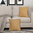 thumbnail image 3 of Housses de Coussin de Noël Rouges 18x18 Ensemble de 2 Vert Blanc Or Sapin de Noël Imprimé Rustique des Fêtes Taies Décoratives d'Extérieur Décorations d'Hiver de Style Ferme Housse de Coussin Décor pour Canapé Sofa Lit, 3 of 5