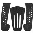 thumbnail image 3 of EVA Traction Pad, Surfing Traction Tails Pad Buffer Performance Heat Preservation  For Surfing Black, 3 of 8