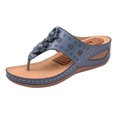 thumbnail image 2 of Qertyioot Sandales Femmes Confortables Mode Femmes Couleur Unie Bout Pincé Sandales Confortables, 2 of 8