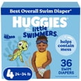 thumbnail image 1 of Huggies Little Swimmers Couches de Bain Jetables, Taille 4, 18 Unités, 1 of 9