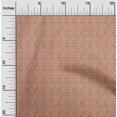 thumbnail image 2 of oneOone Polyester Spandex Orange Fabric Asian Kilim Fabric For Sewing Printed Craft Fabric By The Yard 56 Inch Wide, 2 of 5