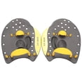 thumbnail image 1 of Pagaies de Natation d'Entraînement, Pagaies de Natation avec Sangles Réglables, Pagaies de Natation pour Adultes et Enfants, Accessoires de Natation Professionnels, Jaune m, 1 of 8