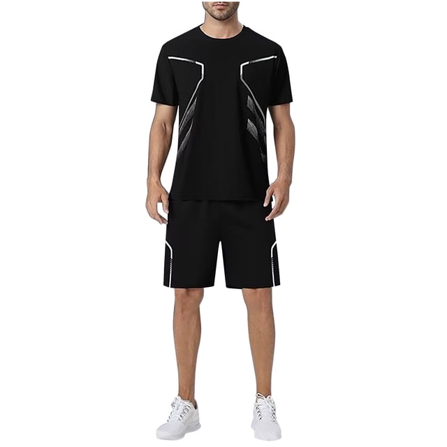 Cameland Summer Outfits For Men Set Men's Tracksuits 2 Piece Jogging Suits Casual Sports Sweatsuits Track Suits Set