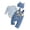 style-12 Sky Blue, variant on Curenmufel Baby Boys' Clothing Sets Fall Baby Boy Clothes Ribbed Knitted Long Sleeve Romper and Pants Sets Newborn Fall Outfits 0 3 6 9 12 18 24 Months 2T 3T (Sky Blue,3-6 Months)