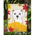 thumbnail image 3 of Carolines Treasures BB2014GF Maltese Thanksgiving Flag Garden, 3 of 3