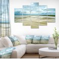 thumbnail image 1 of Low Tide in Mont Saint Normandy - Oversized Landscape Wall Art Print, 1 of 3