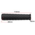 thumbnail image 1 of 2Pcs Wheelbarrow Rubber Handles, Round Tubes Black Replacement Handles, 1 of 6