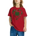 thumbnail image 2 of FAIWAD Hauts pour Enfants pour la Saint-Patrick Manches Courtes Col Rond Ample Confortable Chandail Garçons Filles T-Shirts Imprimés Mignons, 2 of 4