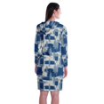 thumbnail image 4 of Moomaya Chandail à Capuchon à Manches Longues Imprimé, Robe T-Shirt en Jersey avec Poches, 4 of 6