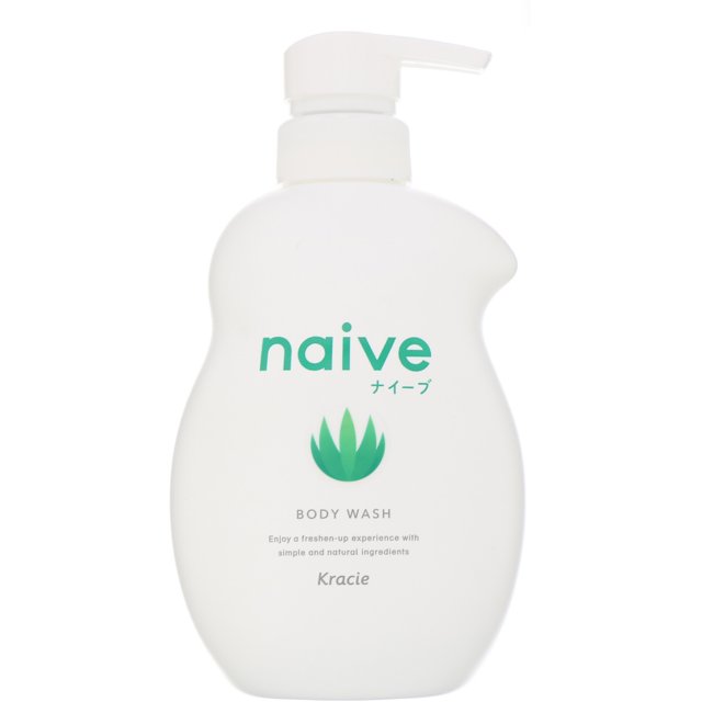 KRACIE Naive Body Wash 530ml - Aloe