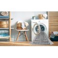 thumbnail image 2 of Ahgly Company Tapis de Zone Rond d'Intérieur Lavable à la Machine, Style Transitionnel, Gris Canon, 6 Pieds Rond, 2 of 7