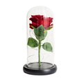thumbnail image 1 of Everlasting Flower LED Artificial Eternal Rose Glass Cover  Mother Valentines Gift Home Decor, 1 of 6