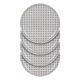 thumbnail image 4 of Mainstays Alessandra Black 4-pack Stoneware Dinner Plate Set, 10.2", 4 of 5