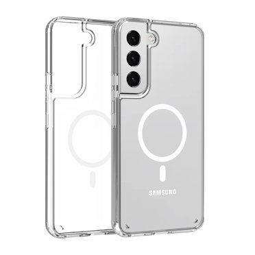 [PST] Samsung Galaxy S23 Plus Case, Hybrid TPU Back Cover with Magnetic Wireless Charging (MagSafe Compatible)