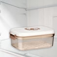 thumbnail image 4 of TIMIFIS Pumpable Organiser Vacuum Preservation Box Food Grade Pumping Sealed Box Refrigerator Draining Large Storage Jar Food Fruit Storage Box 2.7L Kitchen Essentials, 4 of 7