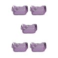 thumbnail image 1 of Maytalsory Crossbody Bag Premium For Multipurpose Large Capacity Polyester Messenger Bag Premiun Multiple Occations Gift light purple 5Set, 1 of 6