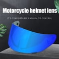 thumbnail image 3 of REVO Dark Tea Blue Replacement Helmet Lens for LS2 FF352/384/351/369/802 - Anti-UV, Anti-Fog, Anti-Scratch PC Material, Windproof, Sunlight Protection, Easy Installation for Full Face Helmets, 3 of 6
