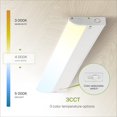 thumbnail image 5 of ASD Éclairage LED Linéaire sous Armoire 24 Pouces 12W 769 LM Dimmable ccT Réglable 3000-5000K Lumières sous Armoire Cartouche Câblée Finition Blanc Énergétique, 5 of 5