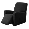 thumbnail image 4 of Housse Élastique Antidérapante pour Fauteuil Inclinable, Douce, Noire, 4 of 8