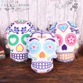 thumbnail image 4 of Halloween Throw Pillow Creative Skeleton Head Stuffed Cushion Sofa Pillow Toy, 4 of 7