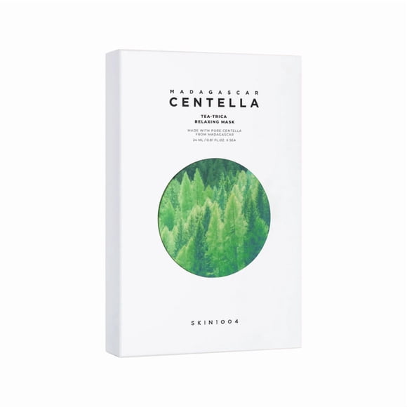 SKIN1004 Madagascar Centella Tea-Trica Relaxing Mask 24ml - 1 BOX / 5 PCS