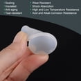 thumbnail image 3 of Unique Bargains 40mm OD 3mm Thick Round Silicone Rubber Solid Gasket Sheet White 8 Count, 3 of 5