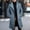 c01Blue, variant on LNWUY Mens Long Trench Coat Single Breasted Notched Collar Overcoat Casual Solid Color Long Sleeved Fall Winter Warm Peacoat Black XL